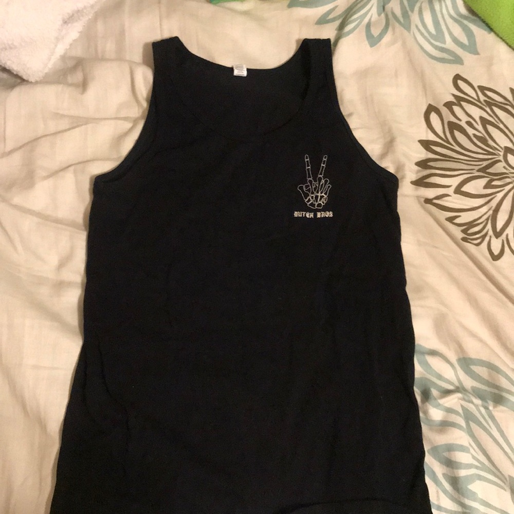 Black Dutch Bros Tank Top
